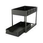 SORTED. 2-Tier Under-Sink Storage Organizer